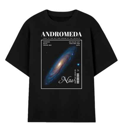 Camiseta Oversized Andromeda Galaxy