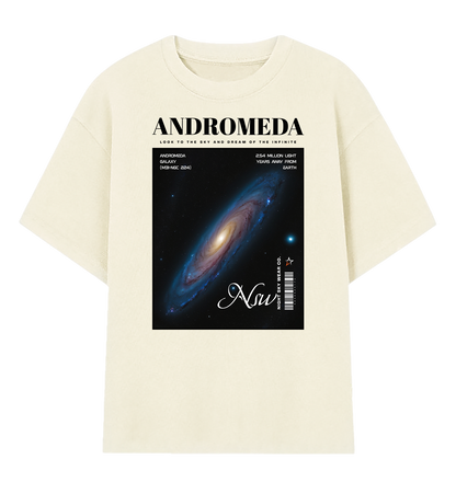 Camiseta Oversized Andromeda Galaxy