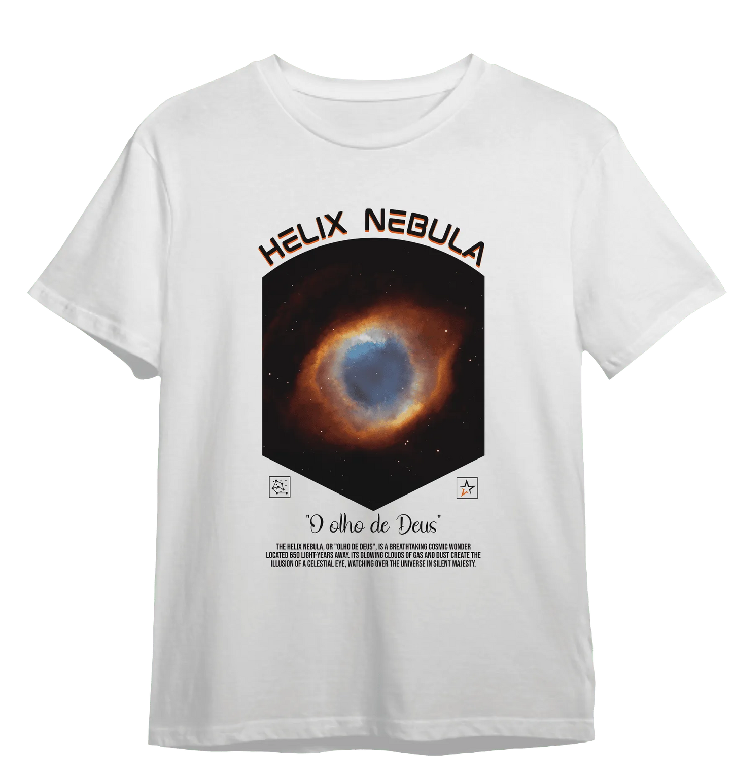 Camiseta "Olho de Deus" (Helix Nebula)