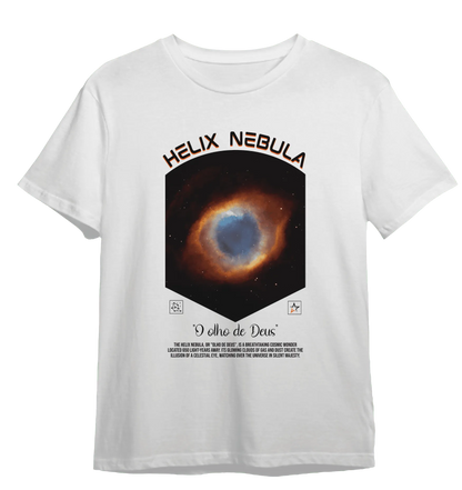 Camiseta "Olho de Deus" (Helix Nebula)