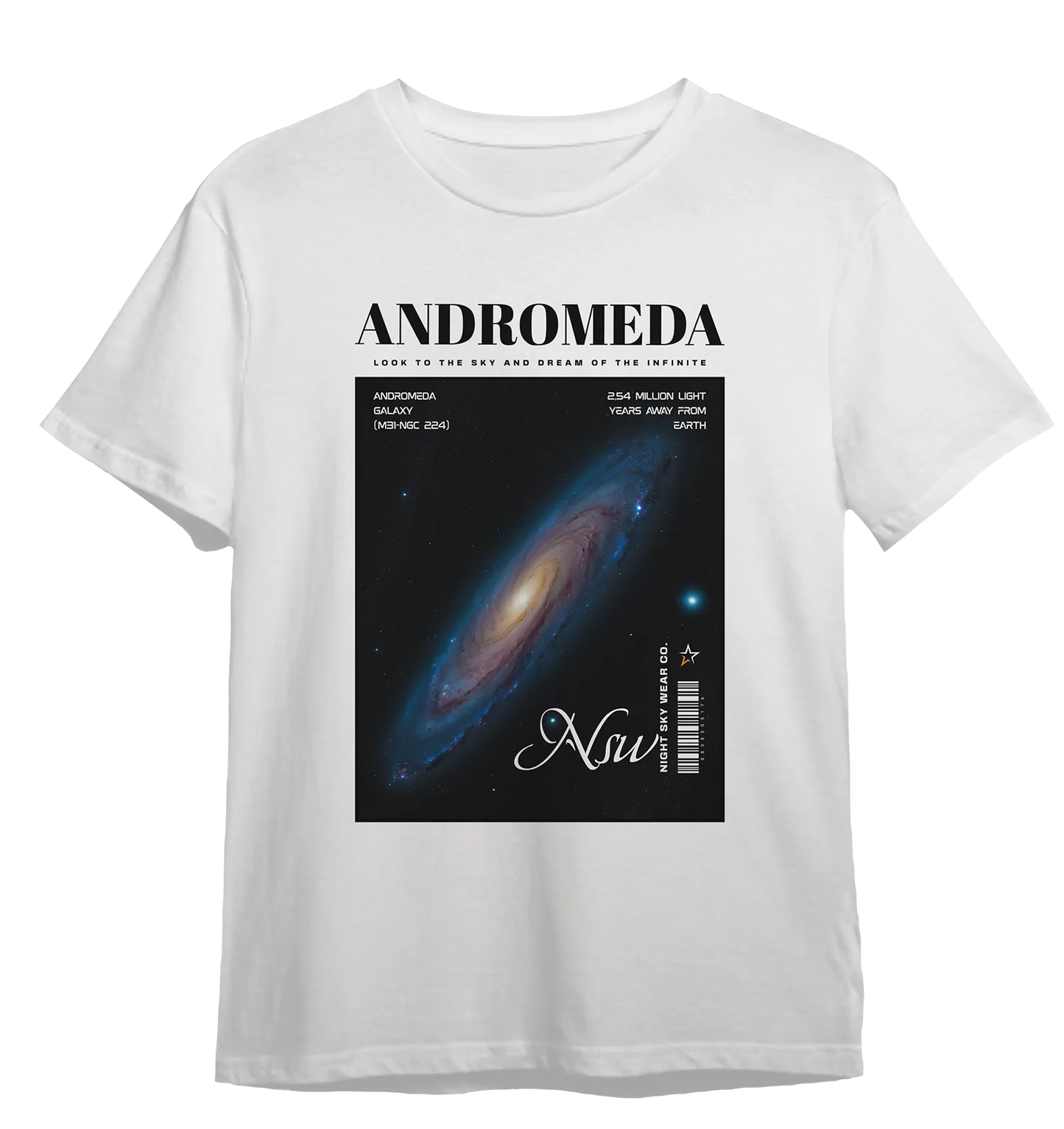 Camiseta Andromeda Galaxy