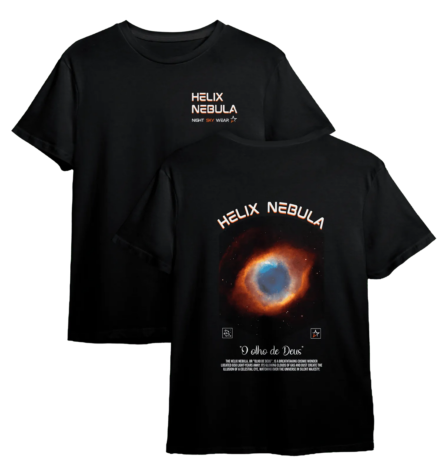 Camiseta "Olho de Deus" (Helix Nebula)