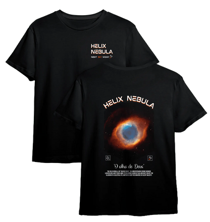 Camiseta "Olho de Deus" (Helix Nebula)