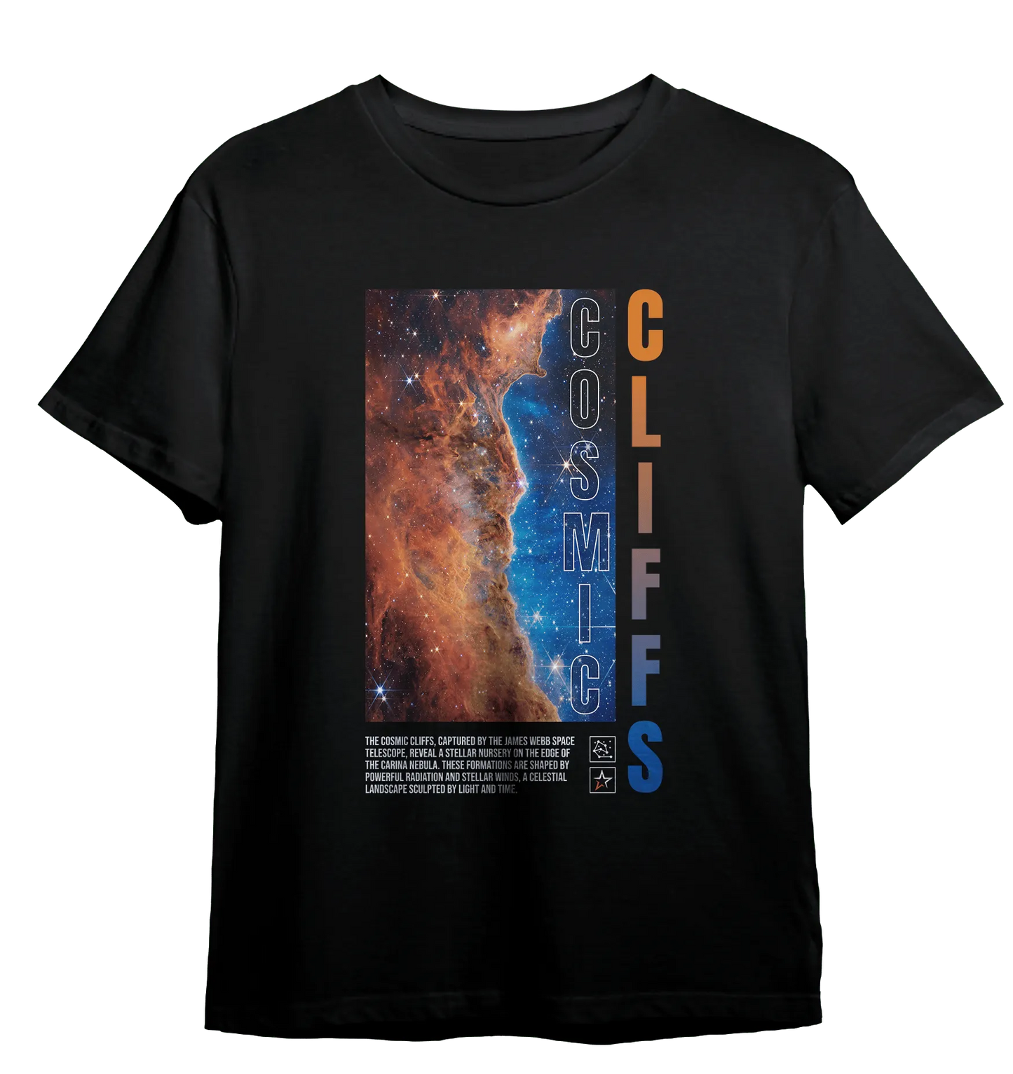 Camiseta "Cosmic Cliffs"