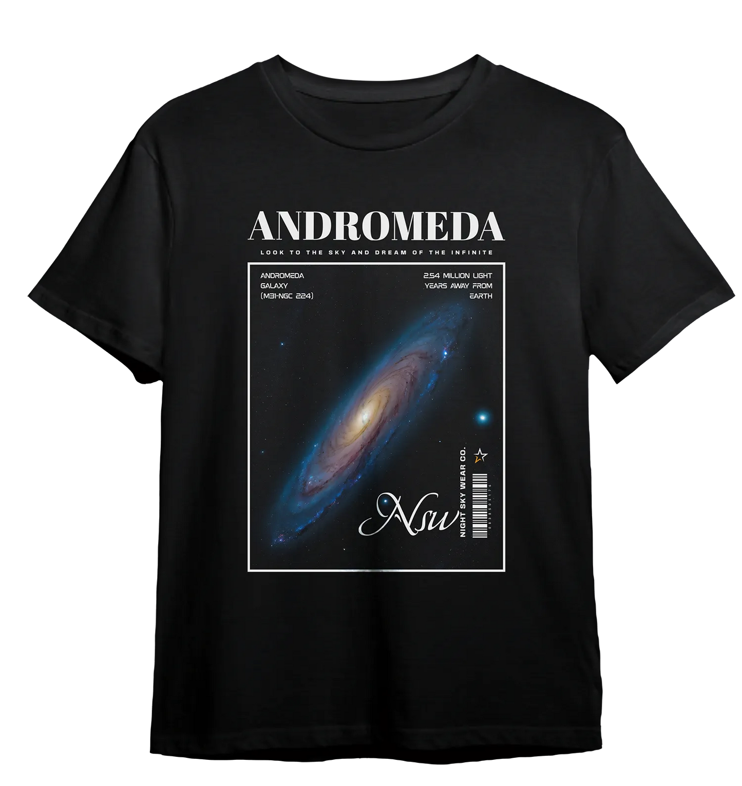 Camiseta Andromeda Galaxy