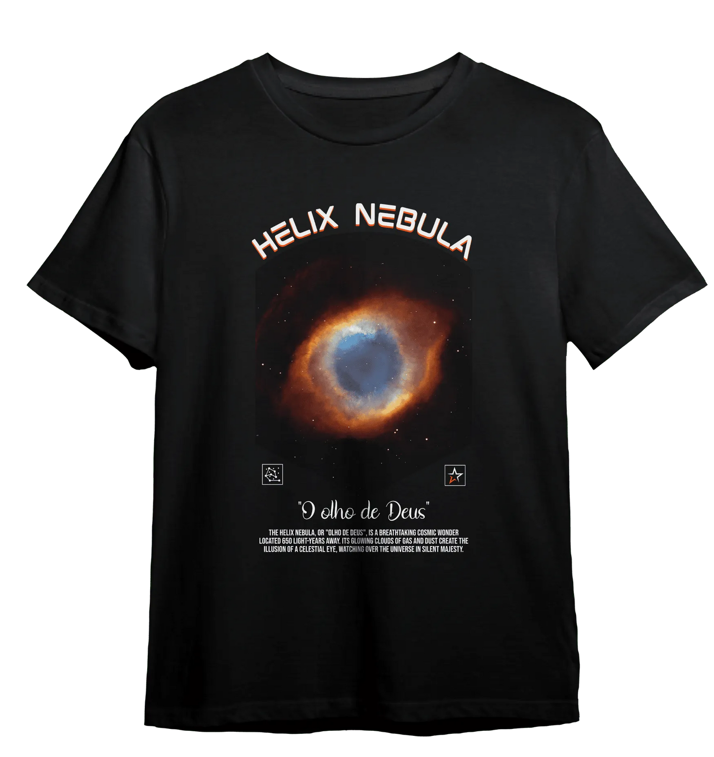 Camiseta "Olho de Deus" (Helix Nebula)