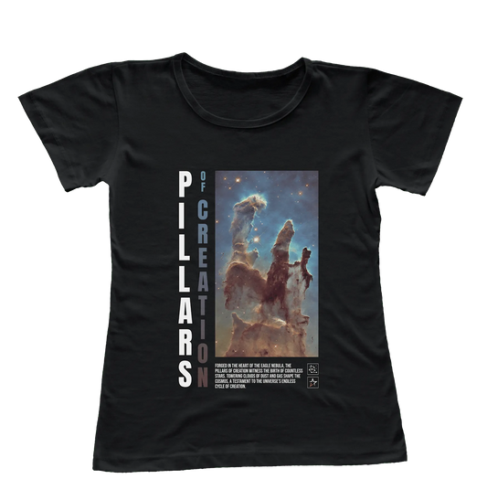 Camiseta Babylook "Pilares da Criação"