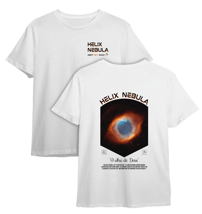 Camiseta "Olho de Deus" (Helix Nebula)