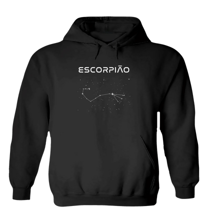 Moletom c/capuz Constelação de Escorpião
