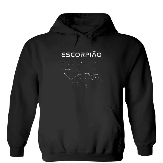 Moletom c/capuz Constelação de Escorpião