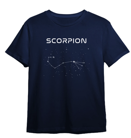 Camiseta Constelação de Escorpião