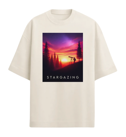 Camiseta Oversized Stargazing