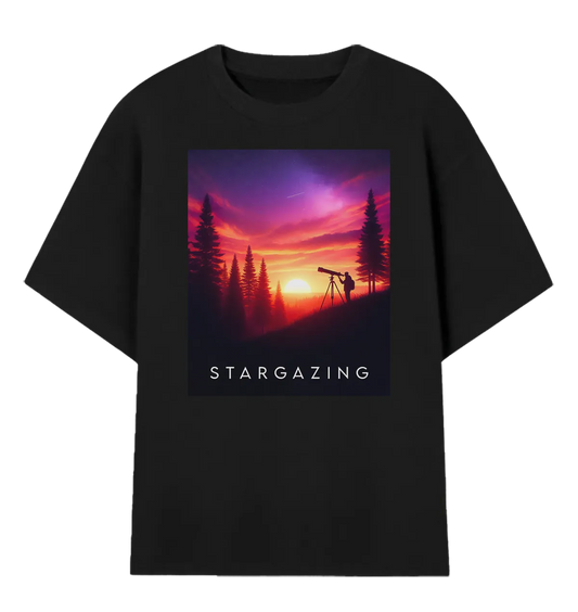 Camiseta Oversized Stargazing