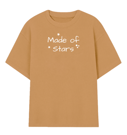 Camiseta Oversized Made of Stars