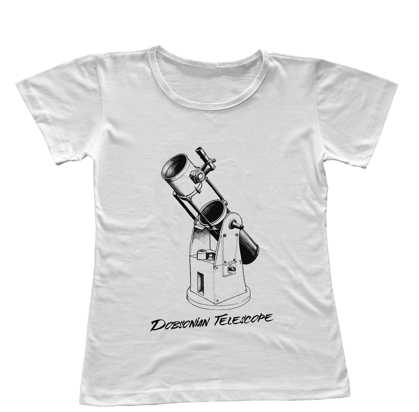 Camiseta Babylook Telescópio Dobsoniano