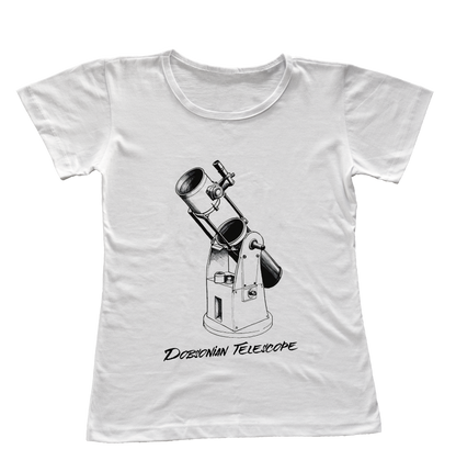 Camiseta Babylook Telescópio Dobsoniano