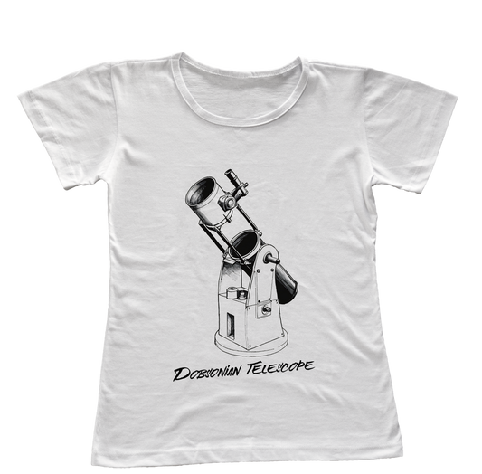 Camiseta Babylook Telescópio Dobsoniano