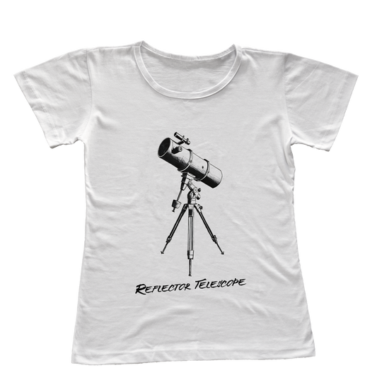 Camiseta Babylook Telescópio Refletor