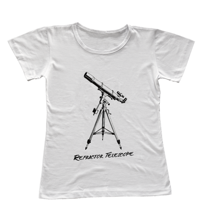 Camiseta Babylook Telescópio Refrator