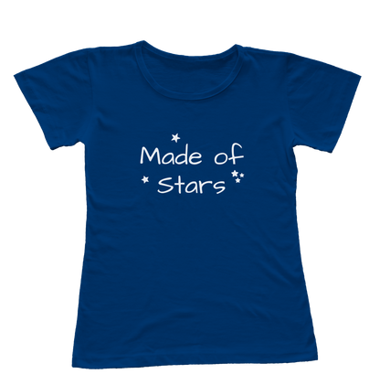 Camiseta Babylook Made of Stars