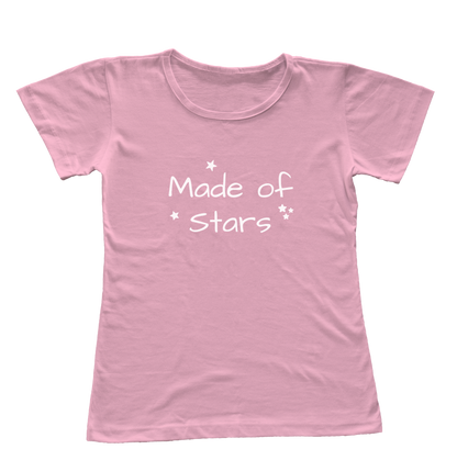 Camiseta Babylook Made of Stars