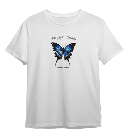 Camiseta Borboleta de Van Gogh