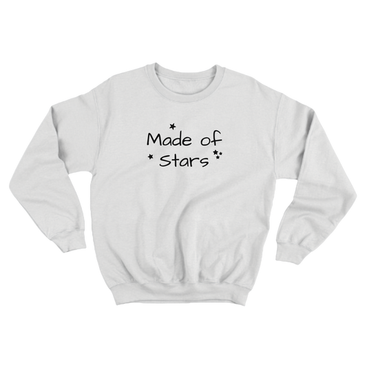 Moletom s/Capuz Made of Stars