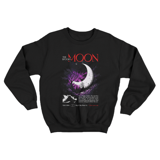 Moletom s/Capuz Spooky Moon