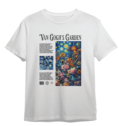 Camiseta Jardim de Van Gogh