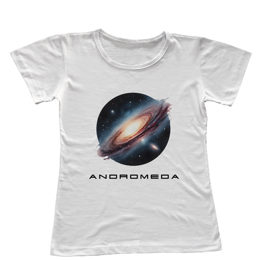 Camiseta Babylook Andrômeda
