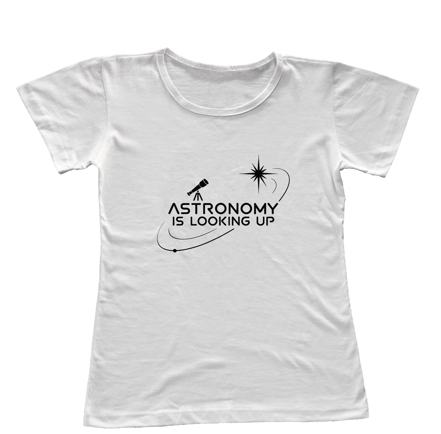Camiseta Babylook Astronomy
