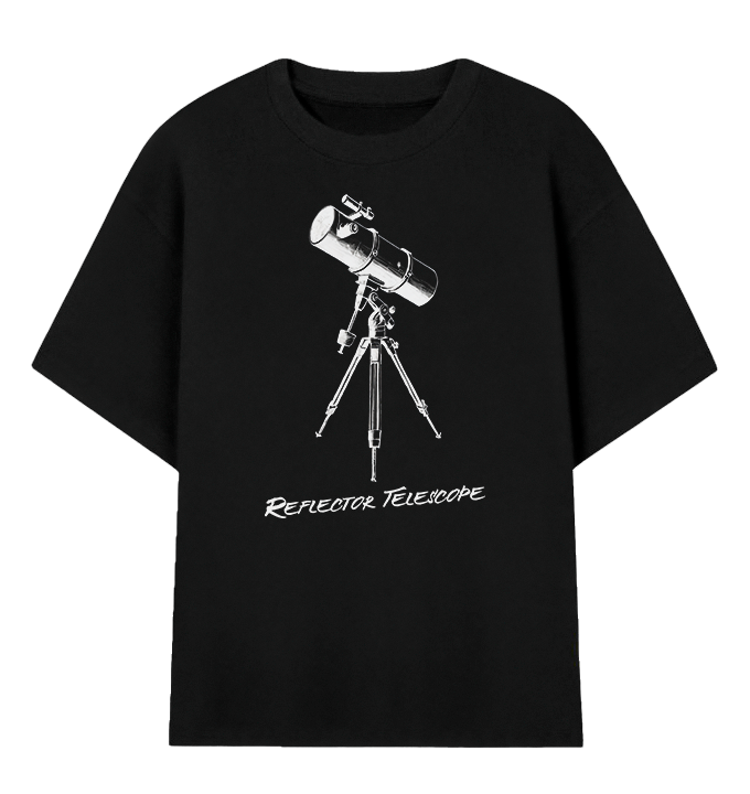 Camiseta Oversized Telescópio Refletor