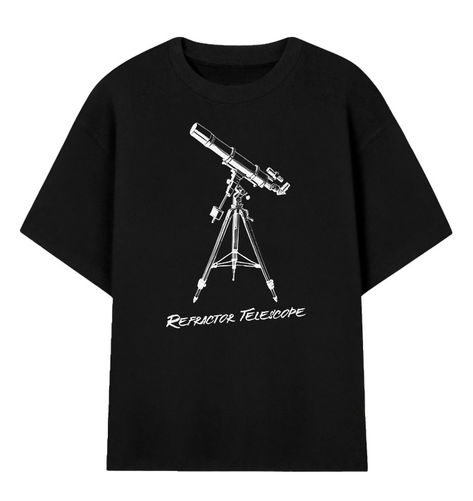 Camiseta Oversized Telescópio Refrator