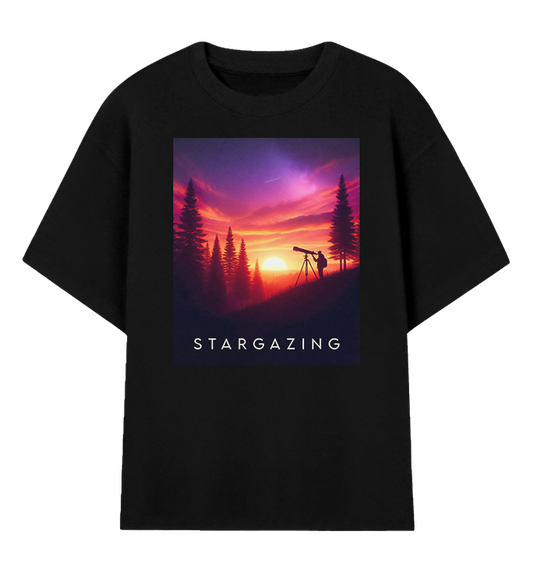 Camiseta Oversized Stargazing