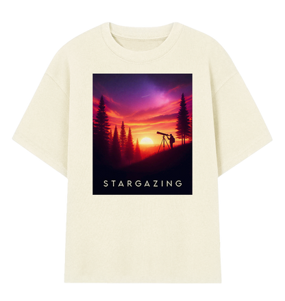 Camiseta Oversized Stargazing