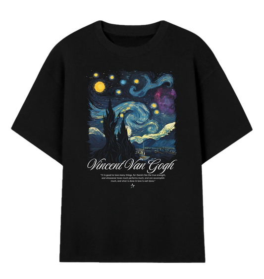 Camiseta Oversized Vincent Van Gogh